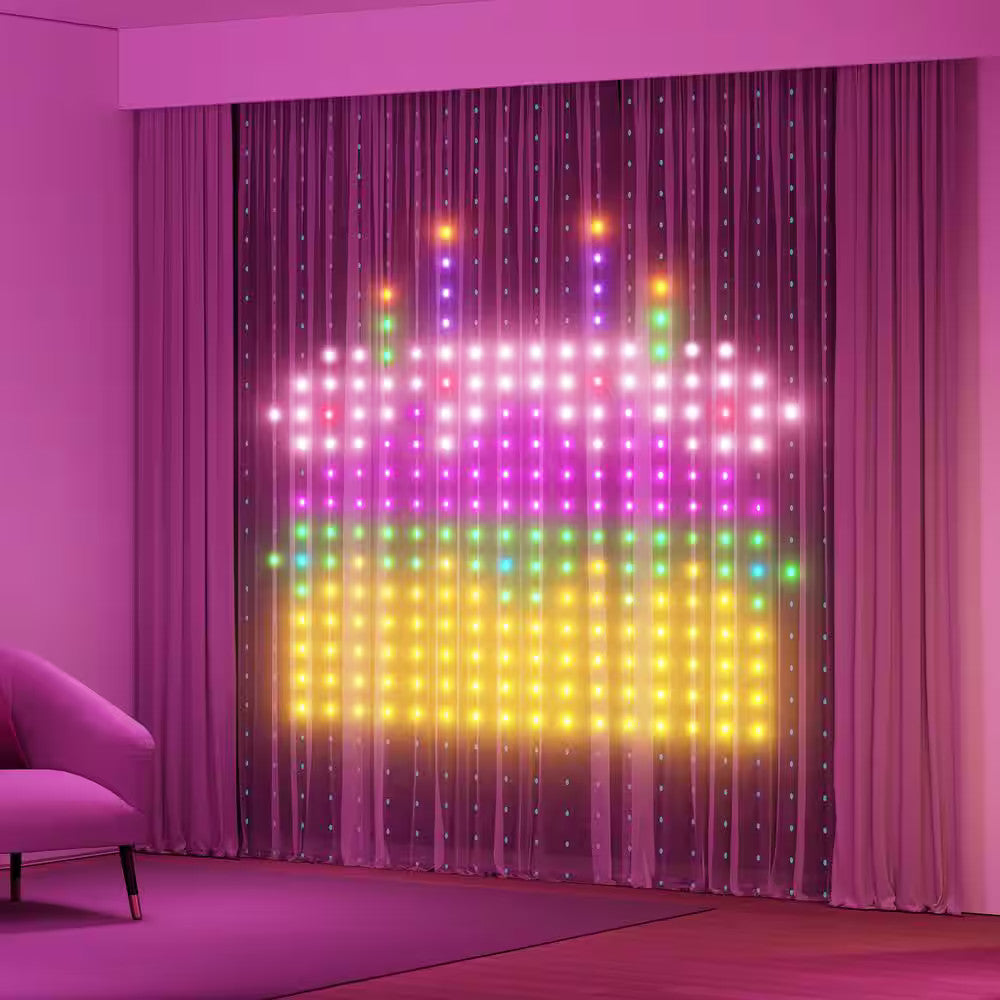 Smart RGB LED Curtain Lights