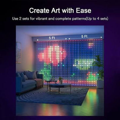 Smart RGB LED Curtain Lights